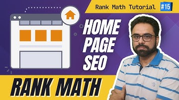Rank Math Homepage SEO |  Rank Math Tutorial #15 | Robin Mehta