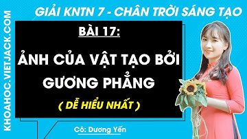 Khoa học tự nhiên 7 Bài 17: Ảnh của vật tạo bởi gương phẳng - trang 86, 89 | Chân trời sáng tạo