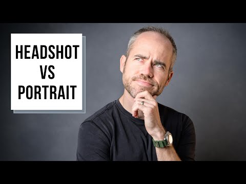 Headshot vs Portrait (what&rsquo;s the difference & why it matters for your professional image)