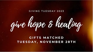 Giving Tuesday 2023 | Gifts Matched