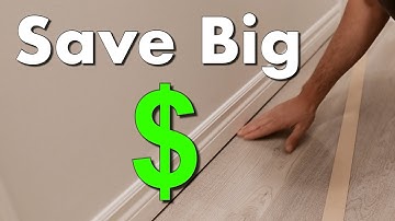 Installing Vinyl Plank Flooring? Save Time and Money on Baseboard!