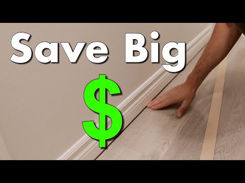 Installing Vinyl Plank Flooring? Save Time and Money on Baseboard!