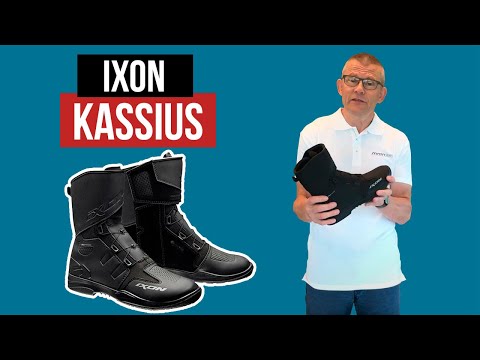 Bliv ved Rund entusiasme Kassius MC støvle fra IXON - Er det din nye motorcykel støvle? - YouTube