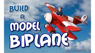 Make a Model Biplane!  Easy and fun for all ages.