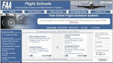Flight Scheduling Software