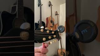 Don't tune your banjo or guitar "down"