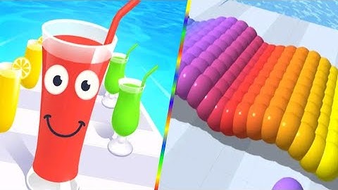 🎮Canvas Run vs Juice Run All Levels - New Max Level Android,Ios Mobile Gameplay - Samudra Games