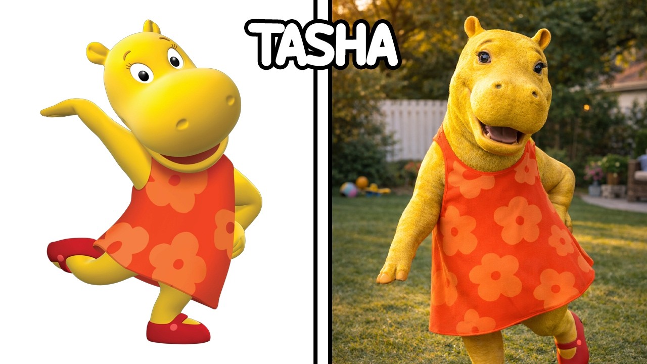 The Backyardigans Characters In Real Life! ⭐