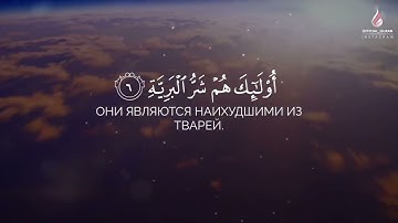 Сура | Аль Баййина / Чтец | Омар Хишам #quran #коран #official @official_quran4094