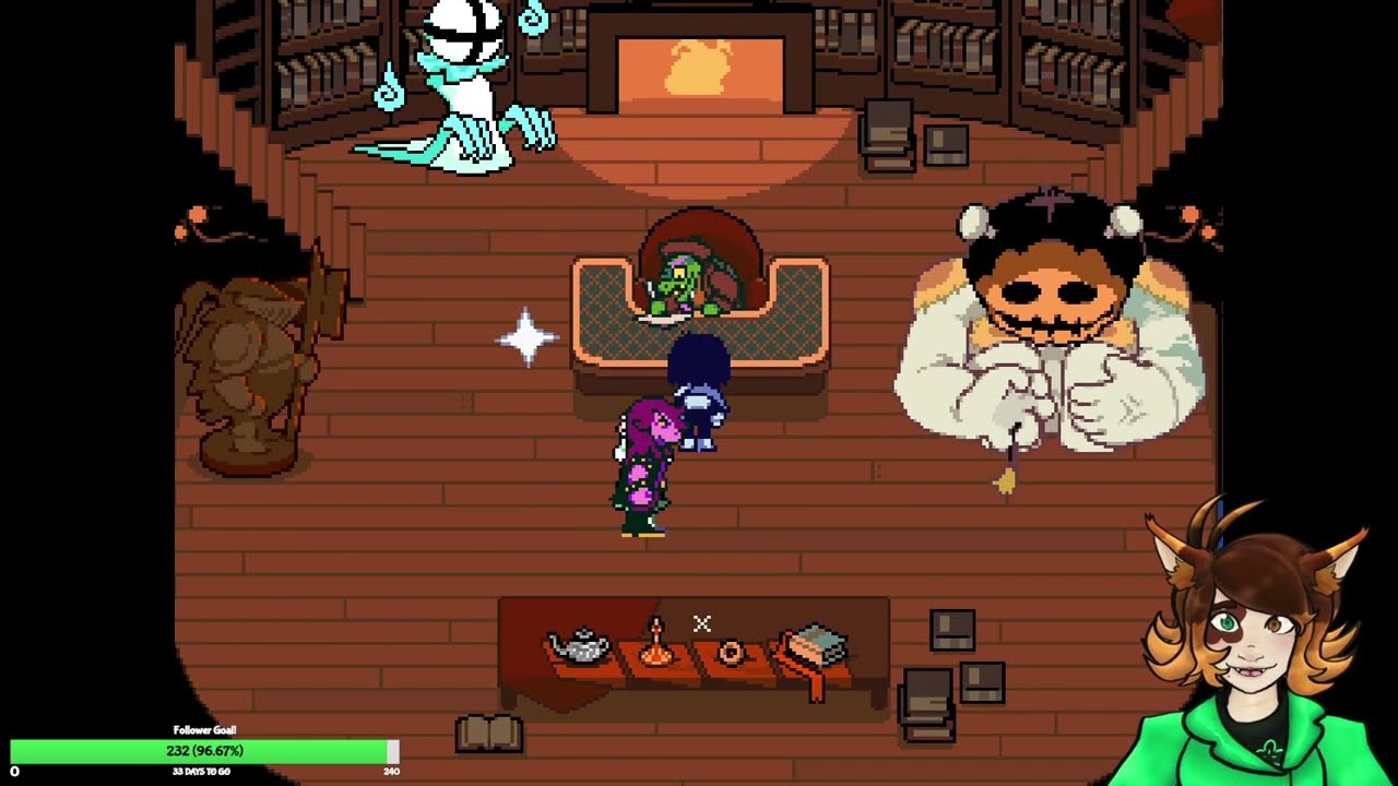 Finding The Great Axe (open vc) - DELTARUNE VOD [September 27th, 2025]