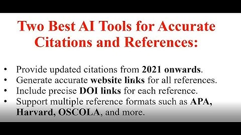 Jenni AI: Accurate Citations and References