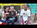 A Beautiful Filipina Nurse Visited an Old Filipino Couple Who Live in Poverty in Philippines