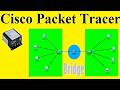 Bridge work in cisco packet tracer | how to work bridge Hindi
