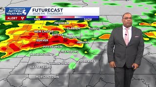 March 26 Forecast: Severe Weather Alert Day for Western PA