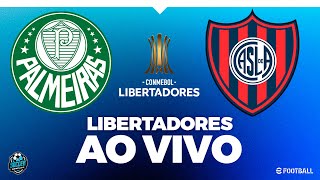 PALMEIRAS X SAN LORENZO - COM IMAGEM - COPA LIBERTADORES 2024! AO VIVO PES 2021