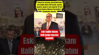 Eski Sağlık Bakanı Halil Şıvgın Hayatını Kaybetti