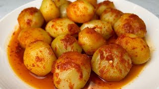 Batatinhas Embrulhadas em Molho - 3 ingredientes - Muito Facil  - Potatoes with 3 ingredient Sauce