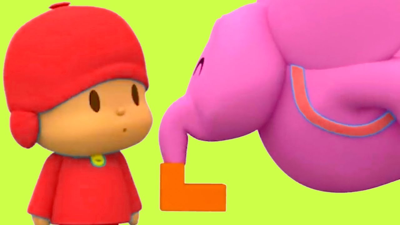 😷 POCOYO em PORTUGUÊS do BRASIL - As manchinhas da Elly 😷