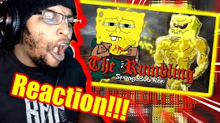 The Rumbling (SpongeBob DRILL Freestyle) - Attack On Titan / DB Reaction