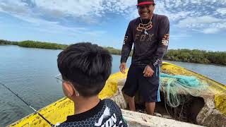 y como no salio el cocodrilo, fuga a pescar con el marisquero sus carnales el jr mi suegro el kiko 