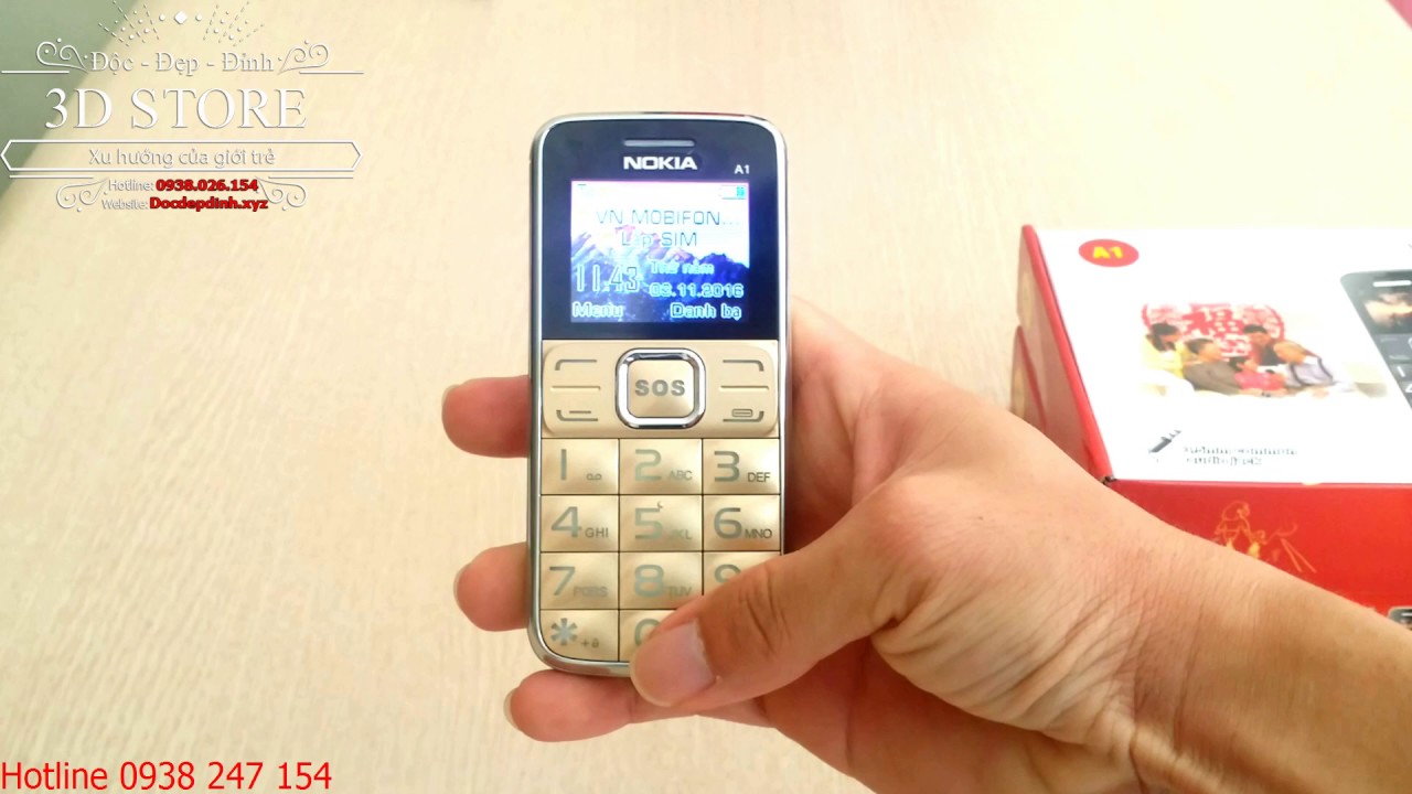 Điện thoại dành cho người già Nokia A1 | Docdepdinh.xyz