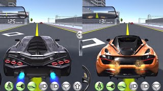 3D Driving Class Game｜Lamborghini SIÁN FKP 37 vs McLaren 720S COUPE : DRAG RACE screenshot 3