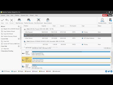 Getting Started using MiniTool's Partition Wizard