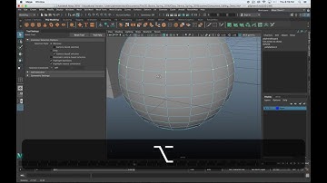 3D Basics in Maya 2018 - Edge Loops and the Extrude Tool