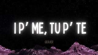 Geolier - I p' me Tu p' te - Sanremo 2024 - (Testo/Lyrics)