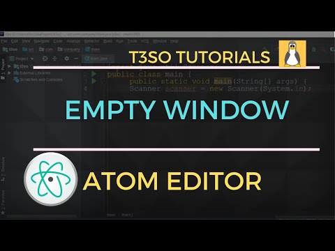 How to Disable Close Empty Window in Atom Editor