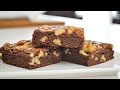 Brownies de Chocolate con Nuez  ✩  TAN DULCE