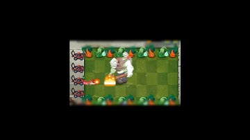 Pyre Vine Vs Gargantuar Zombie #pvz2 #pvz