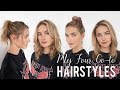 How I Style My Hair | Easy & Simple Model Hair Styles | Sanne Vloet