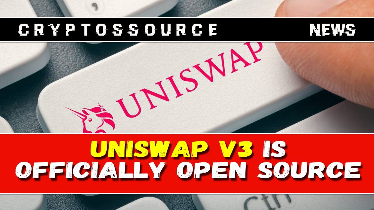 Uniswap v3 is officially open source - YouTube