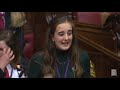 Girls breaking barriers | Chamber Event 2018 | House of Lords