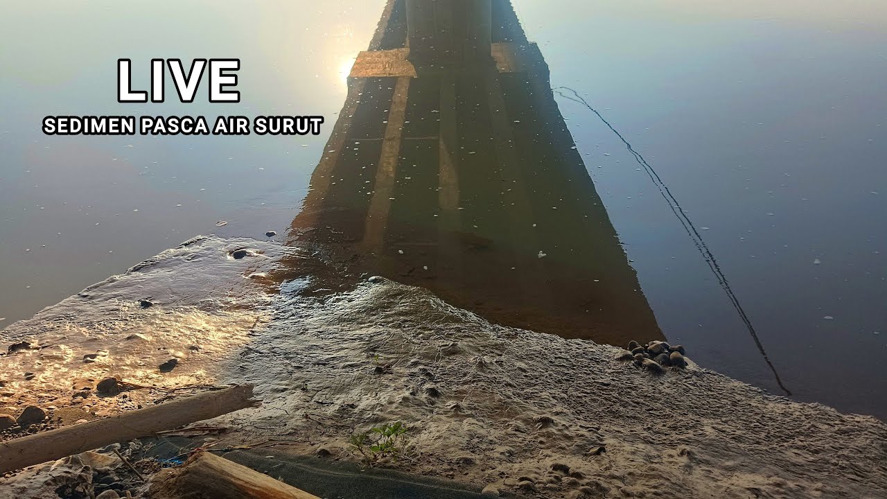 Eko Suyanto sedang live sekarang! 🔴 NAH INI SEDIMEN PASCA AIR KALIPROGO SURUT DI DAM SRANDAKAN