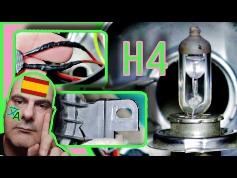 Cómo reparar un faro roto y cambiar lámpara frontal en automóvil