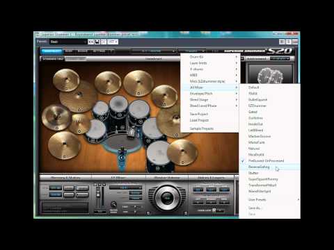 Demo: Mixer Presets in Superior Drummer 2 [demo part 2]