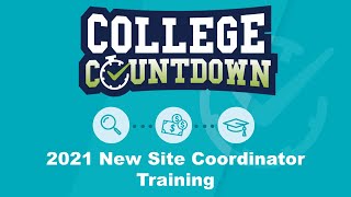 2021 CCMS New Site Coordinator Training