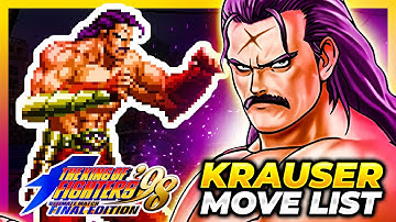 KRAUSER MOVE LIST - The King of Fighters 