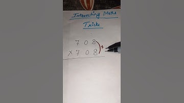 Easy Multiplication trick... Very Interesting Trick#viral #mathematics #Maths Trick#Maths Shorts