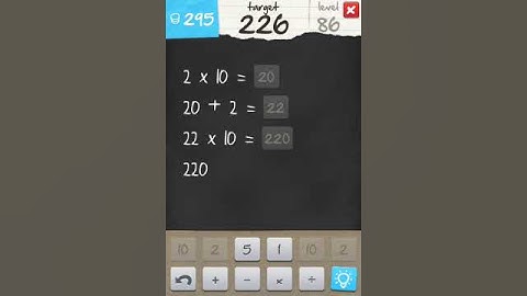 6 Numbers by Brainbow Answers Level 86