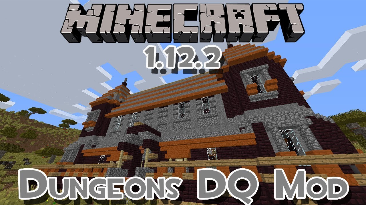 Dungeon Dq Mod Mas Estructuras Para Minecraft Review E Instalacion 1 12 2 Youtube