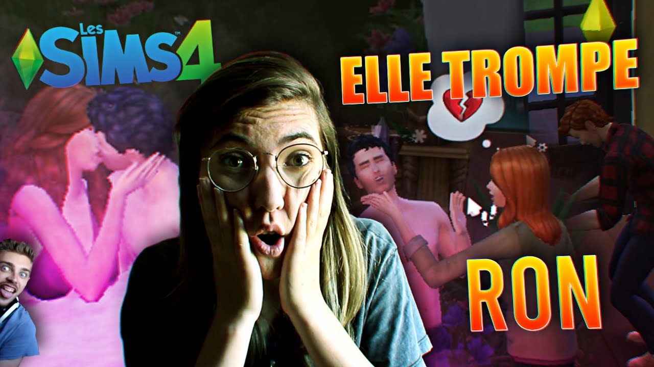 Hermione Trompe Ron Avec Harry Potter😱 (Sims💎Harry Potter) #3