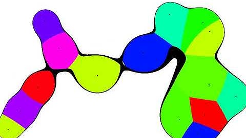 Colorful Metaballs in Processing