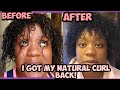 My Curls are Back! How I Restored my NATURAL CURLS🤩 | NO BIG CHOP
