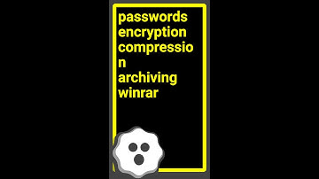 How to set password on already existing winrar archive and encrypt it also? #shorts
