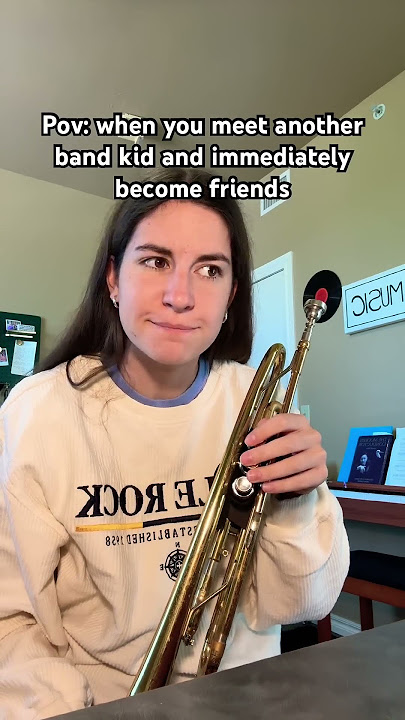 Band bond is crazy #music #musician #musichumor #band #bandkid #bandhumor #shorts #musicstudent