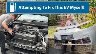 Found The Parts To Fix The Damaged Electric Car!
