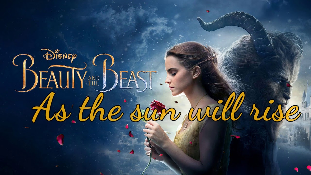 Beauty and the beast (lyrics ) - YouTube